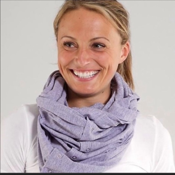 lululemon athletica Accessories - Lululemon Purple Lilac Heathered Vinyasa Scarf
